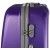 Duża walizka na kółkach MAXIMUS 222 ABS fioletowa